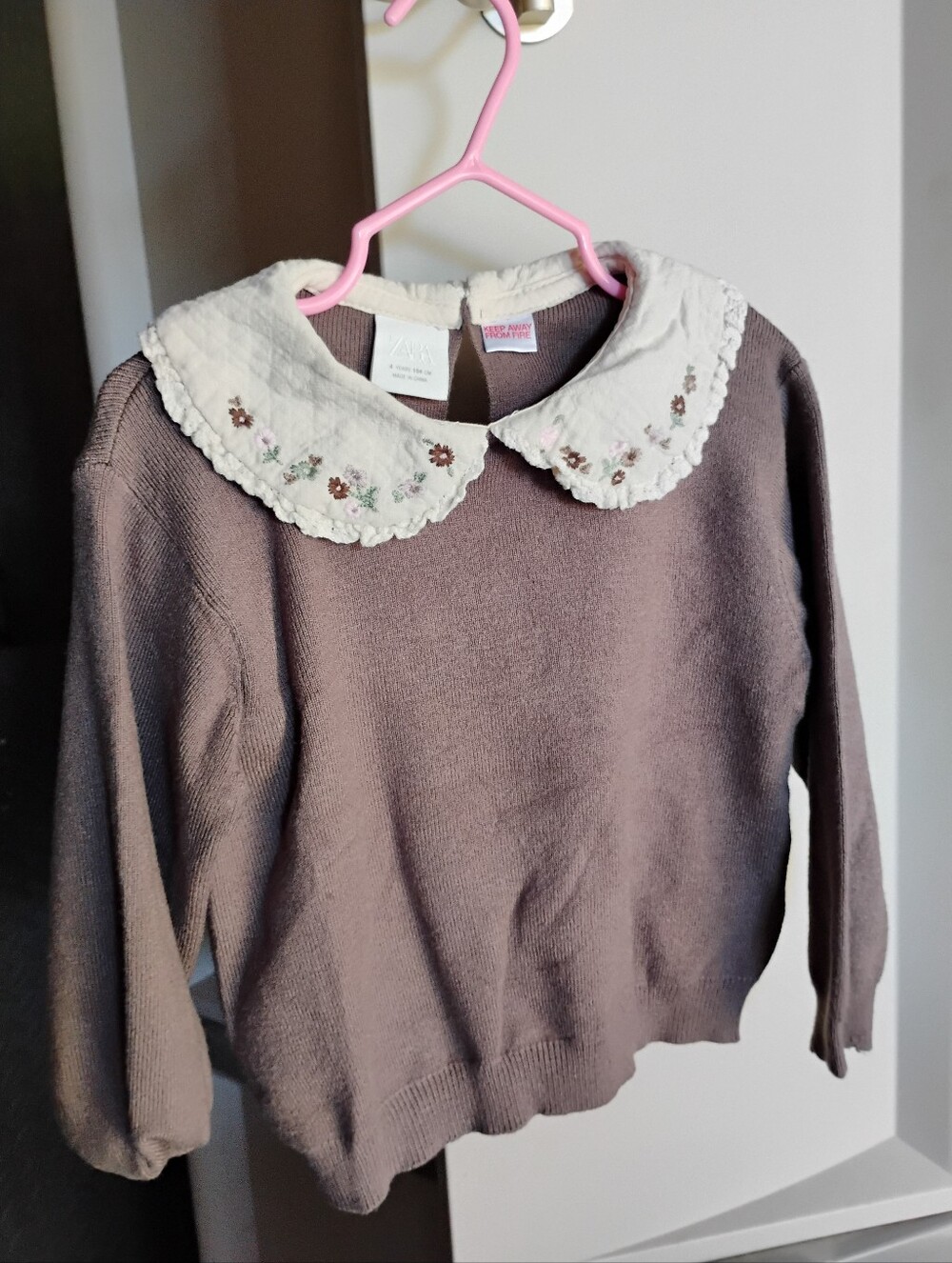 🩷 Zara Girl Sweater 3/$21